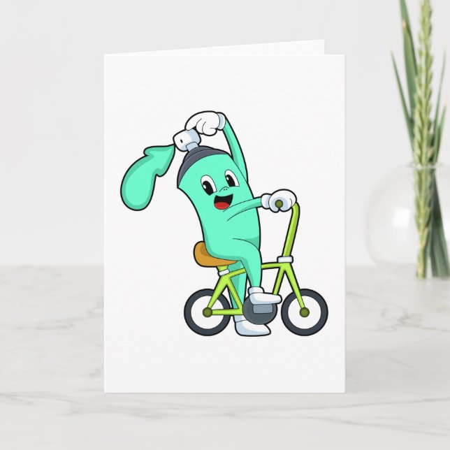 Carte Pulvériser la boîte à vélo (Devant)