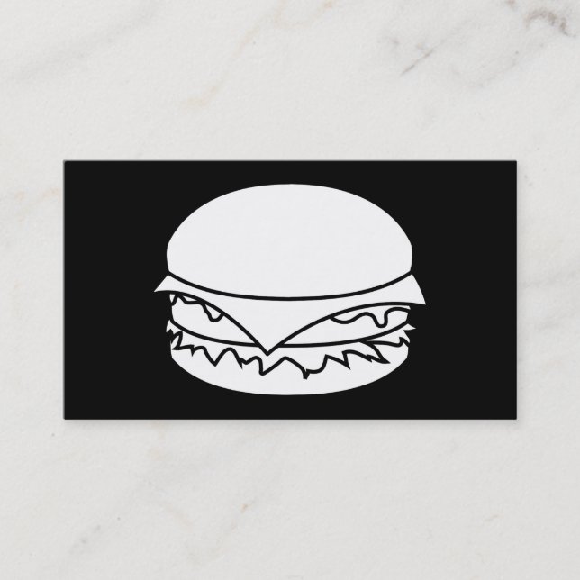 carte punch hamburgers blancs (Devant)