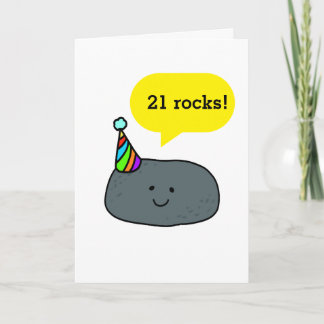 Carte Punition drôle pour 21 ans pour lui ou elle