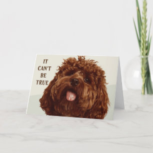 CARTE PUP NE PEUT JUSTE PAS CROIRE QUE VOUS ÊTES *80* CA
