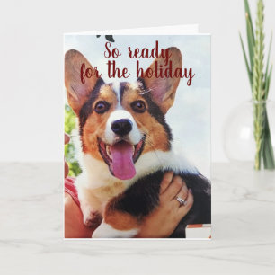 CARTE PUP NE PEUT PAS ATTENDRE DE VOUS DIRE "MERCI NOËL"