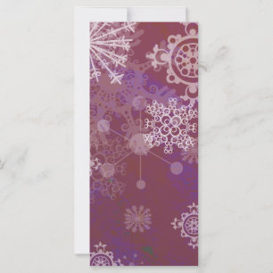 Carte Purple hiver