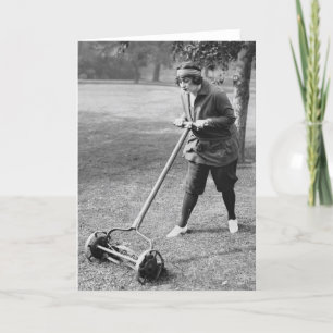 Carte Push Reel Mower, années 1910