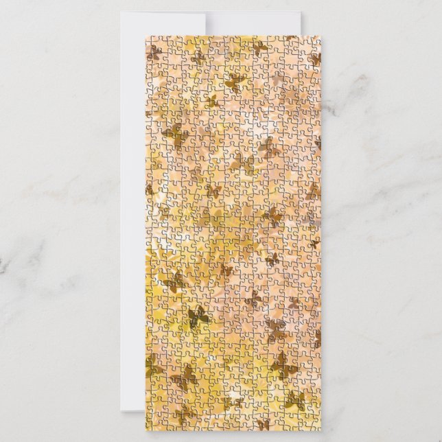 Carte Puzzle Papillons et Daisies-Browns par STaylor (Devant)