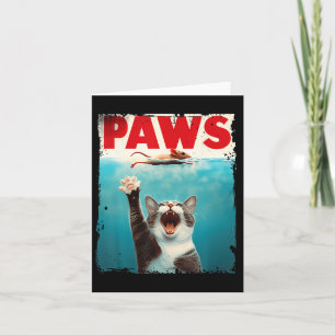 Carte Pws Chat Souris Parodie Chat Requin Chasse Souris