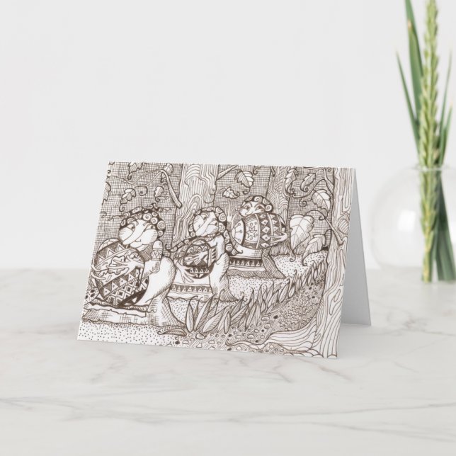 Carte Pysanky Voleurs (Devant)