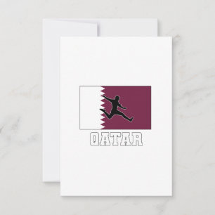Carte Qatar Football Soccer National Team