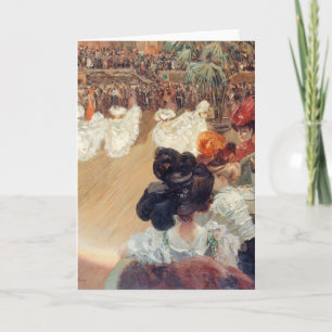 Carte Quadrille au bal Tabarin Louis Abel-Truchet