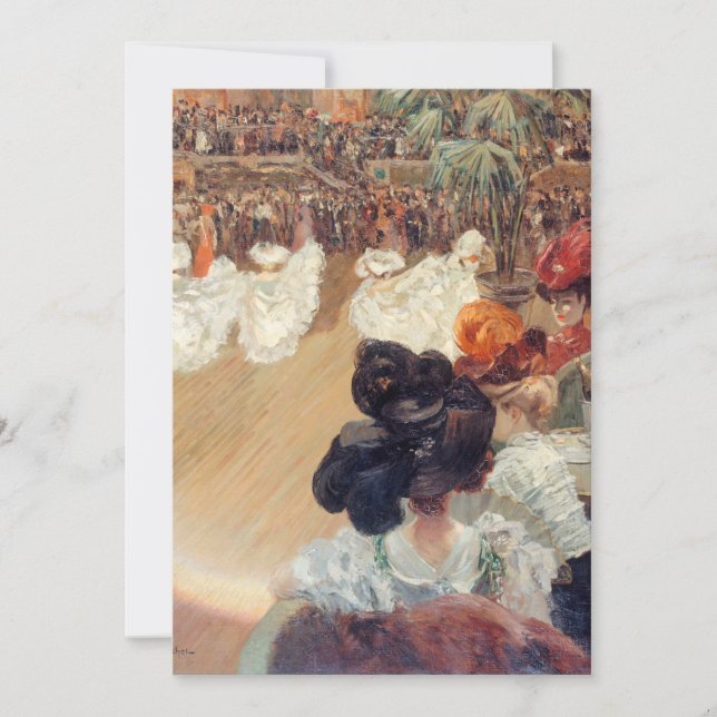 Carte Quadrille au bal Tabarin | Louis Abel-Truchet (Devant)