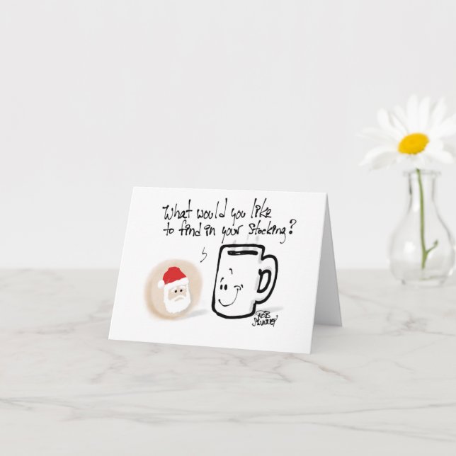Carte Qu'aimeriez-vous trouver dans votre bas ? (Petite plante)