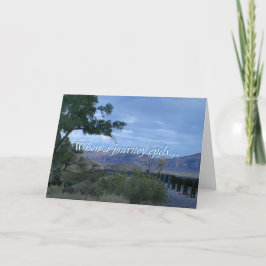 Carte Quand un voyage se termine