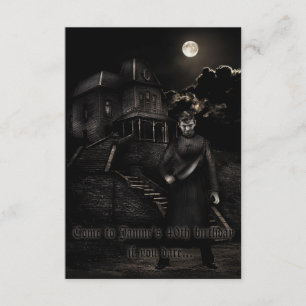 Carte Quarantième anniversaire de Janine