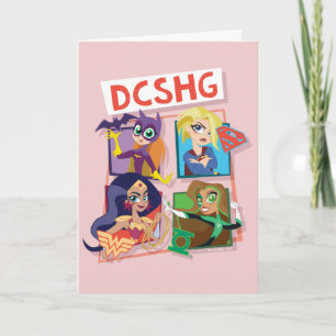 Carte Quartet Filles DC Super Hero