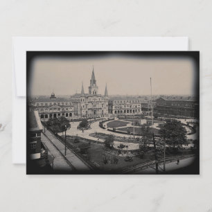 Carte Quartier français Old Jackson Carré Nouvelle-Orléa