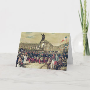 Carte Quatorze Juillet, 1881