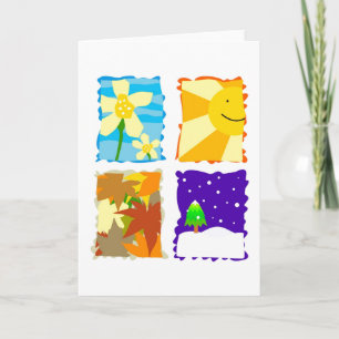 Carte Quatre saisons