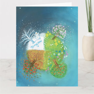 Carte Quatre saisons sur Terre