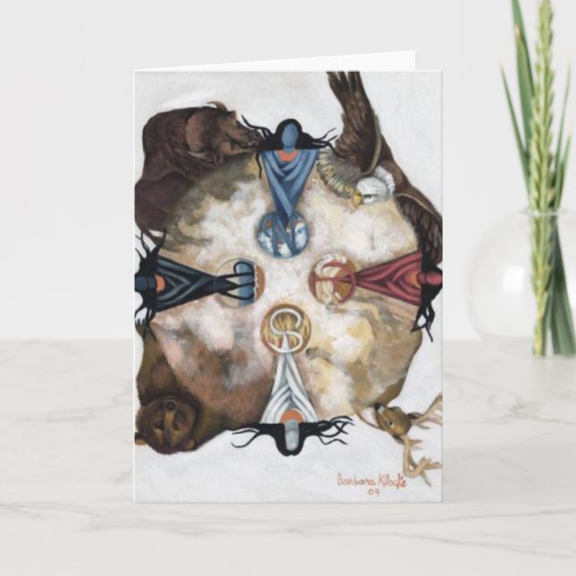 Carte Quatre vents sacrés (Devant)