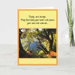 Carte Que Dieu Bénisse Ton Coeur...Anniversaire