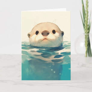 Carte Que fais-tu, loutre ?