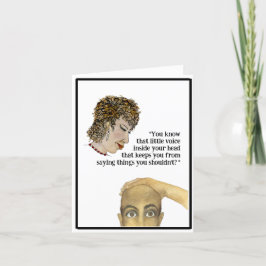 Carte Que 'Lil Voix Dans Votre Tête