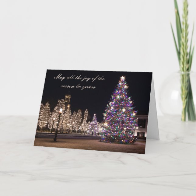Carte Que toute la joie de la saison soit à vous (Devant)