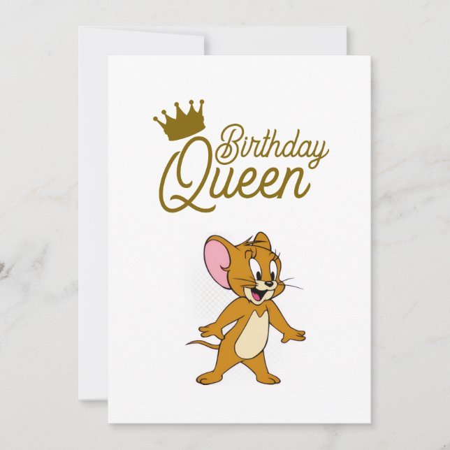 Carte Queen Anniversaire (Devant)
