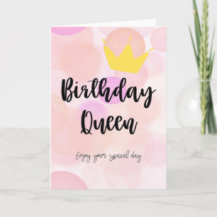 Carte Queen Anniversaire