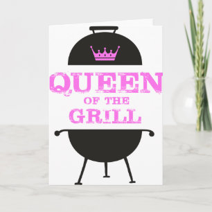 Carte Queen Of The Grill, Couronne Rose