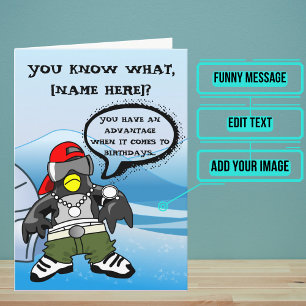Carte Quelqu'un que vous pensez est Cool Anniversaire Dr