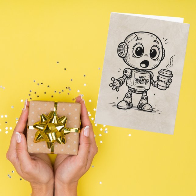 Carte Quels Défauts de Caractère ? – Drôle Cadeau de Sob (Créateur téléchargé)