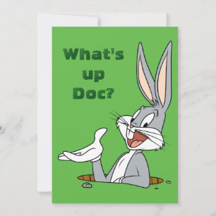 Carte QU'EST-CE QU'IL SE PASSE DOC?™ BUGS BUNNY™ Terrier