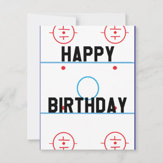 Carte Questionnaire de hockey