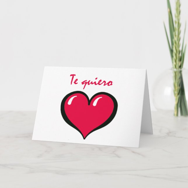 Carte Quiero (Devant)