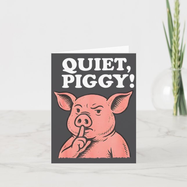 Carte Quiet Ggy Meme Saying Humor Tees  (Devant)