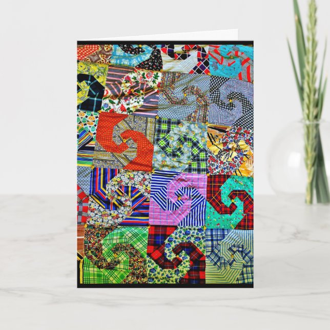 Carte Quilt américain (Devant)