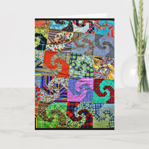 Carte Quilt américain