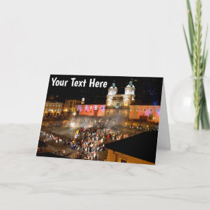 Carte Quito personnalisable, Équateur