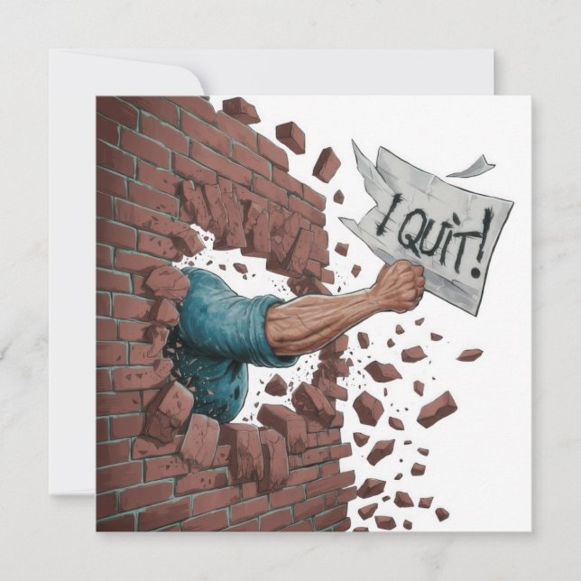 Carte Quitter (Devant)
