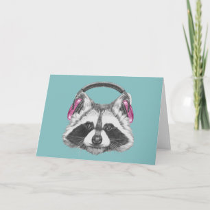 Carte Raccoon d'Héadphone