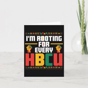 Carte Racine Pour Chaque Hbcu Melanin Africain Noir Hist