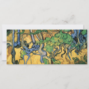 Carte Racines et troncs d'arbres par Vincent van Gogh