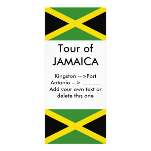 Carte Rack avec Drapeau de Jamaïque