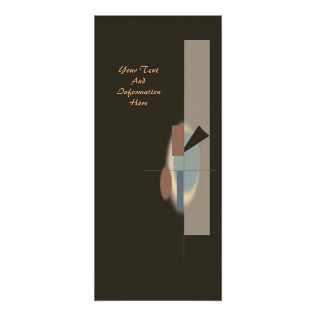 Carte rack d'art Abstrait (Devant)