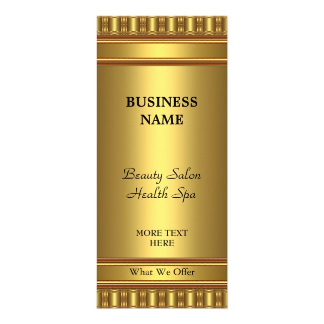 Carte rack Gold sur Gold (Devant)