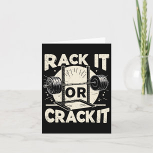 Carte Rack-Le Ou Crack-It Barbell Bodybuilding 1