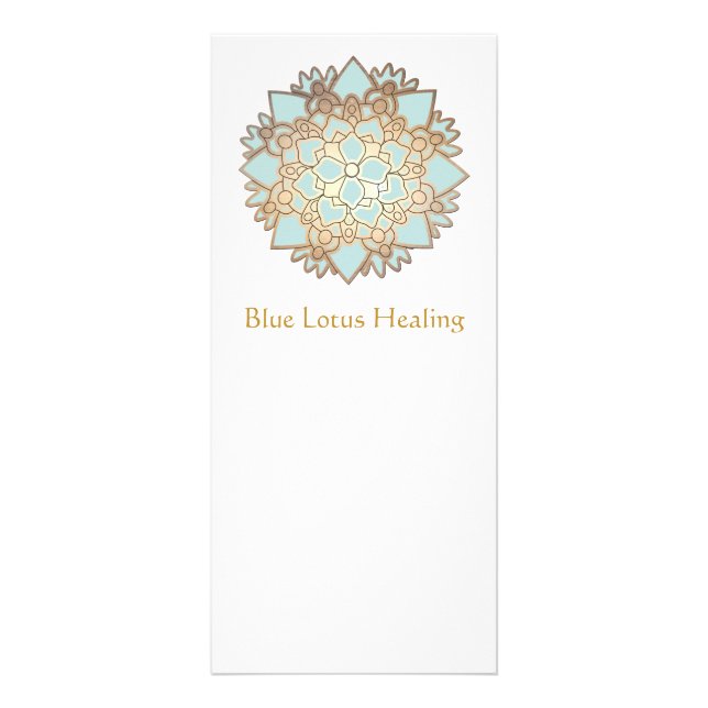 Carte rack Lotus bleu (Devant)