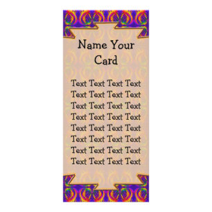 Carte Rack Tribal Personnalisable
