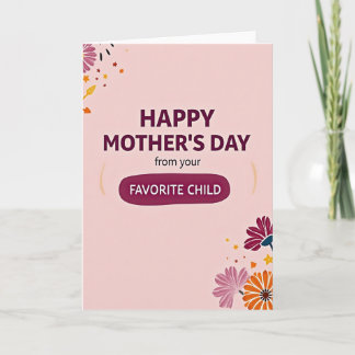 Carte Radiant Favorite Child Card