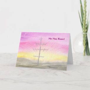 Carte radio de pâques